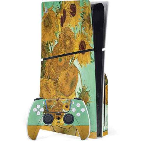 Sunflowers 1888 by Van Gogh PlayStation PS5 Skins