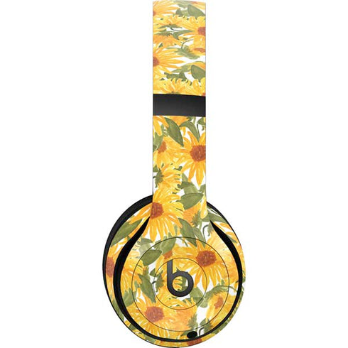Bouffants and Broken Hearts Sunflowers Beats Studio Pro Wireless Headphones Skin
