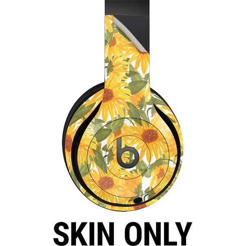 Bouffants and Broken Hearts Sunflowers Beats Studio Pro Wireless Headphones Skin