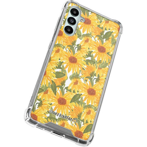 Bouffants and Broken Hearts Sunflowers Gabb Phone 4 Clear Case