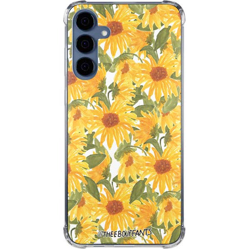 Bouffants and Broken Hearts Sunflowers Galaxy A35 5G Clear Case