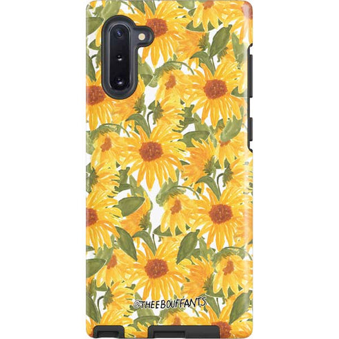 Bouffants and Broken Hearts Sunflowers Galaxy Cases