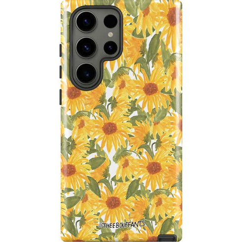 Bouffants and Broken Hearts Sunflowers Galaxy S23 Ultra Pro Case