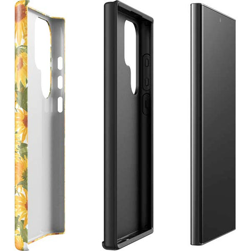 Bouffants and Broken Hearts Sunflowers Galaxy S23 Ultra Pro Case