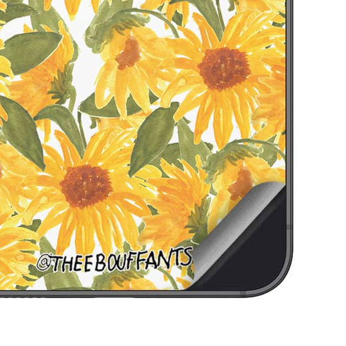 Bouffants and Broken Hearts Sunflowers Galaxy S25 Plus Skin