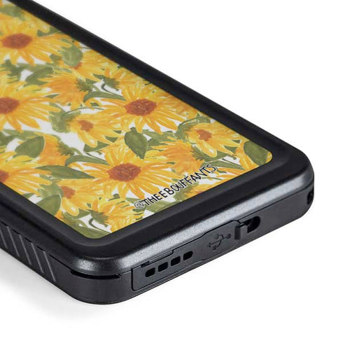 Bouffants and Broken Hearts Sunflowers Galaxy S24 Plus Waterproof Case