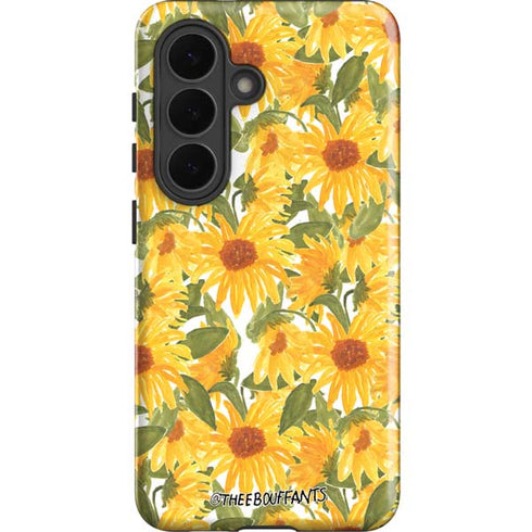 Bouffants and Broken Hearts Sunflowers Galaxy S26 Impact Case