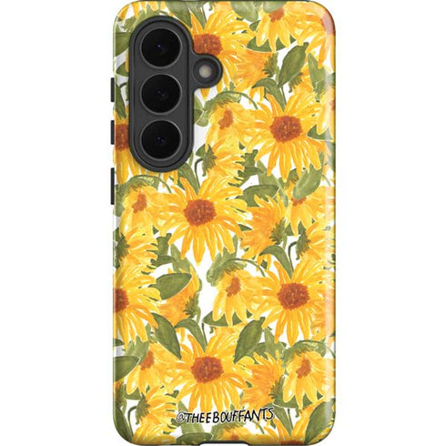 Bouffants and Broken Hearts Sunflowers Galaxy S26 Plus Impact Case