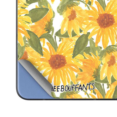 Bouffants and Broken Hearts Sunflowers Galaxy Z Fold5 5G Skin