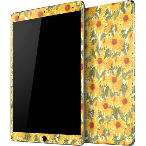 Bouffants and Broken Hearts Sunflowers iPad Skins