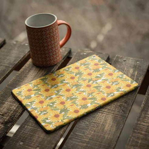 Bouffants and Broken Hearts Sunflowers iPad Skins
