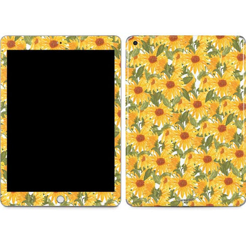 Bouffants and Broken Hearts Sunflowers Apple iPad Skin