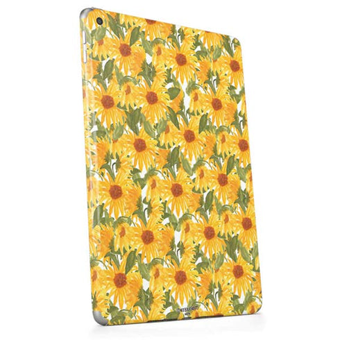 Bouffants and Broken Hearts Sunflowers Apple iPad Skin