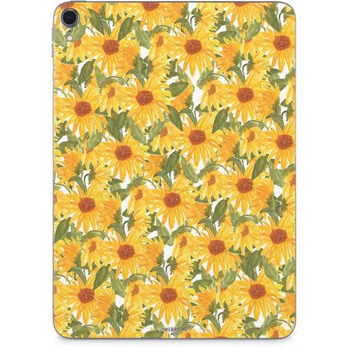Bouffants and Broken Hearts Sunflowers Apple iPad Pro Skin
