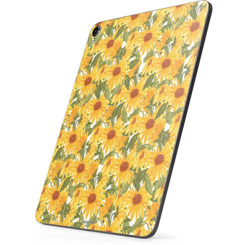Bouffants and Broken Hearts Sunflowers Apple iPad Pro Skin