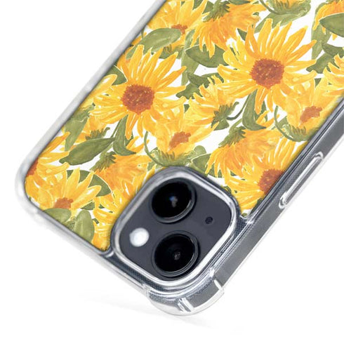 Bouffants and Broken Hearts Sunflowers iPhone 14 MagSafe Case