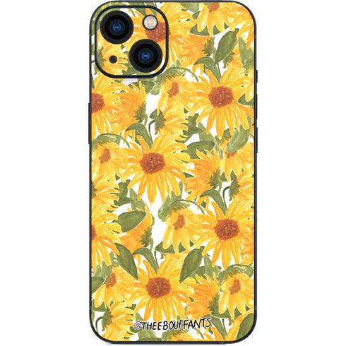 Bouffants and Broken Hearts Sunflowers iPhone 15 Skin