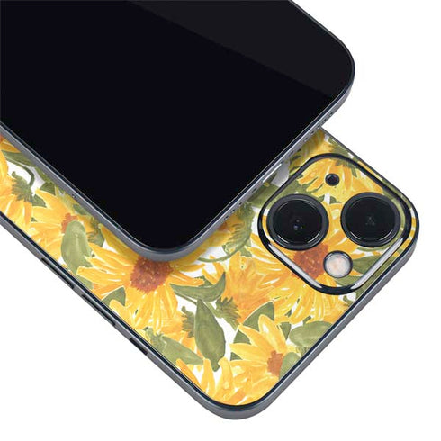 Bouffants and Broken Hearts Sunflowers iPhone 15 Skin