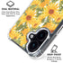 Bouffants and Broken Hearts Sunflowers iPhone 16 Plus Clear Case