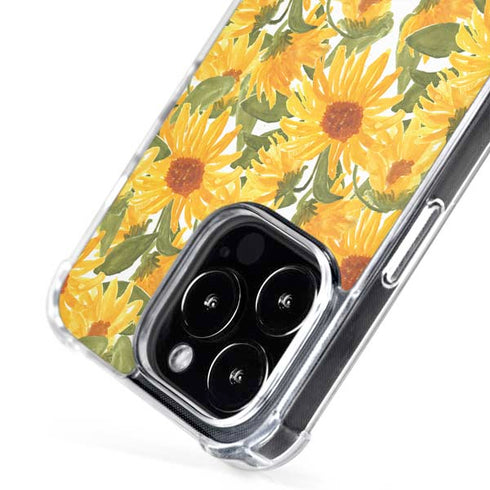 Bouffants and Broken Hearts Sunflowers iPhone 16 Pro MagSafe Case