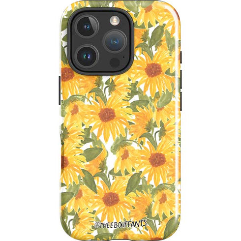 Bouffants and Broken Hearts Sunflowers iPhone 16 Pro Max Impact Case