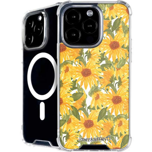 Bouffants and Broken Hearts Sunflowers iPhone 16 Pro Max MagSafe Case