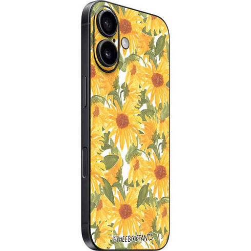 Bouffants and Broken Hearts Sunflowers iPhone 16 Skin