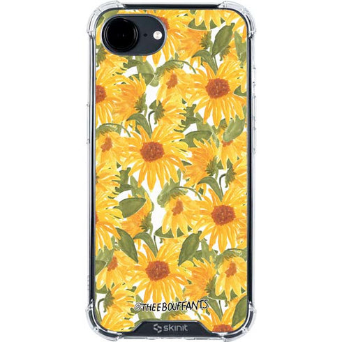 Bouffants and Broken Hearts Sunflowers iPhone 16e Clear Case