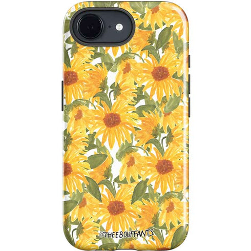 Bouffants and Broken Hearts Sunflowers iPhone 16e Impact Case