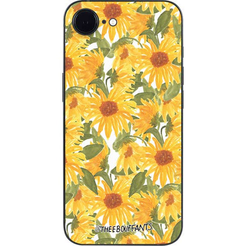 Bouffants and Broken Hearts Sunflowers iPhone 16e Skin
