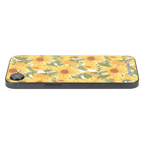 Bouffants and Broken Hearts Sunflowers iPhone 16e Skin