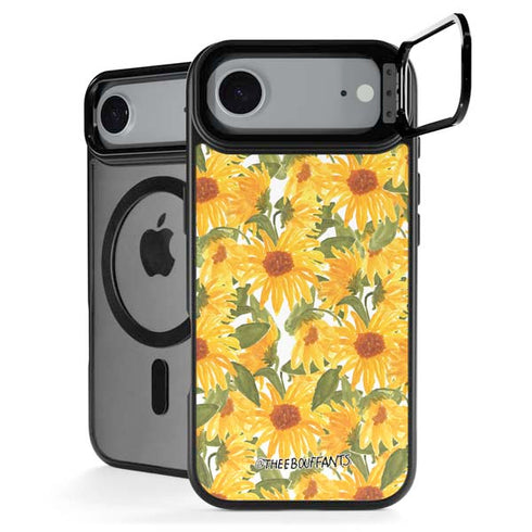 Bouffants and Broken Hearts Sunflowers iPhone 17 Air Kickstand Case