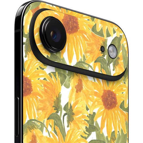 Bouffants and Broken Hearts Sunflowers iPhone 17 Air Skin