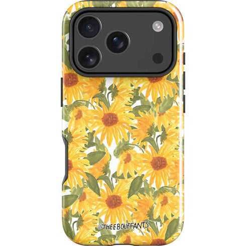 Bouffants and Broken Hearts Sunflowers iPhone 17 Pro Impact Case