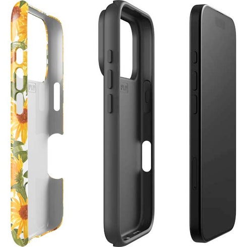 Bouffants and Broken Hearts Sunflowers iPhone 17 Pro Max Impact Case