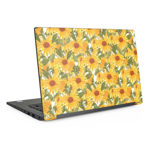 Bouffants and Broken Hearts Sunflowers Dell Latitude Skin