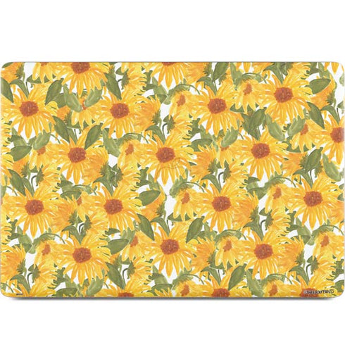 Bouffants and Broken Hearts Sunflowers MacBook Skins