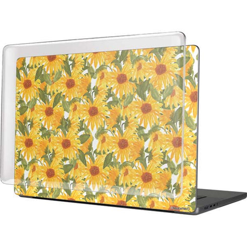 Bouffants and Broken Hearts Sunflowers MacBook Cases