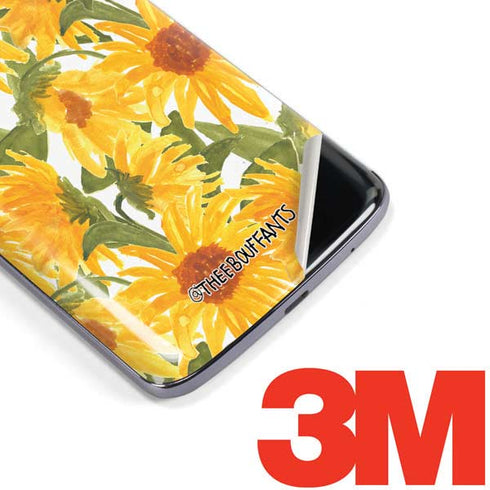 Bouffants and Broken Hearts Sunflowers Moto E5 Plus Skin