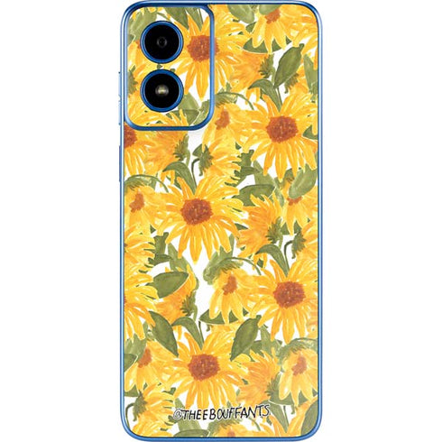 Bouffants and Broken Hearts Sunflowers Moto G Play 4G (2024) Skin