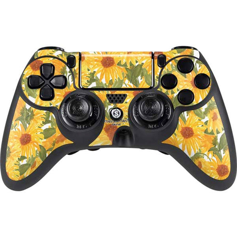 Bouffants and Broken Hearts Sunflowers PlayStation PS4 Skins