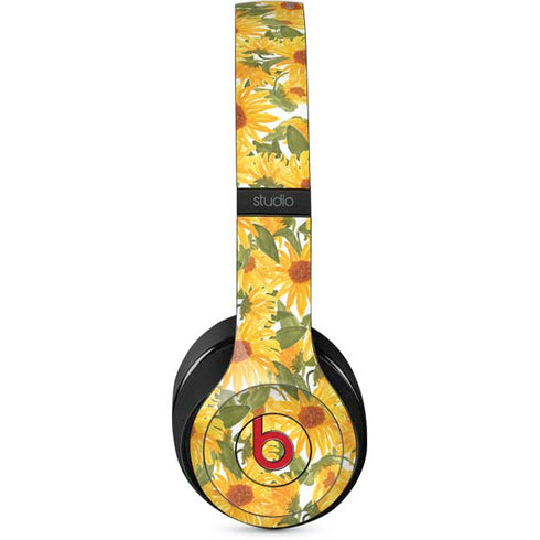 Bouffants and Broken Hearts Sunflowers Studio Wireless Skin
