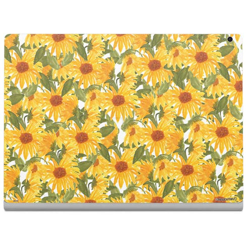 Bouffants and Broken Hearts Sunflowers Surface Book 2 15in Skin