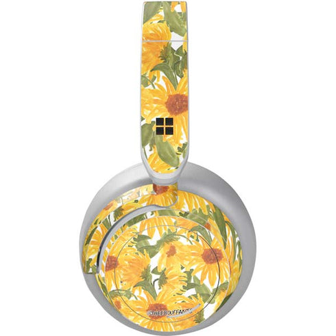 Bouffants and Broken Hearts Sunflowers Surface Headphones Skin