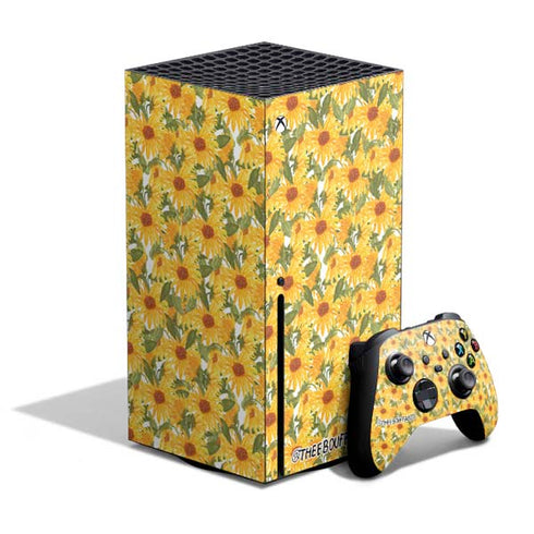 Bouffants and Broken Hearts Sunflowers Xbox Series X Skins