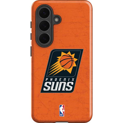 NBA Phoenix Suns Distressed Galaxy S26 Impact Case