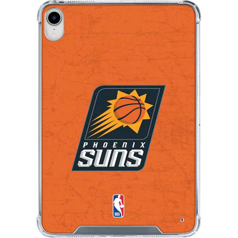 NBA Phoenix Suns Distressed iPad 11th Gen (2025) Clear Case
