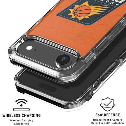 NBA Phoenix Suns Distressed iPhone 17 Air Clear Case