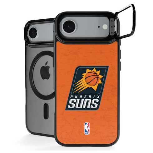 NBA Phoenix Suns Distressed iPhone 17 Air Kickstand Case