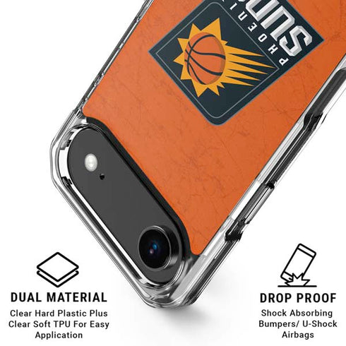 NBA Phoenix Suns Distressed iPhone 17 Air MagSafe Case